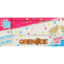 Protein Bars Birthday Cake 12 x 60 gr^Grenade Clearance