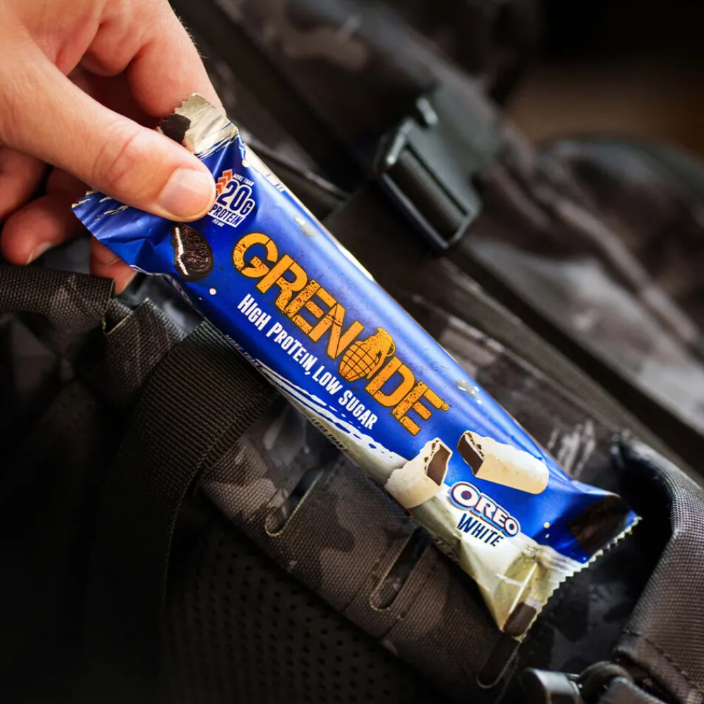 Discount Protein Bars Oreo White 12 x 60 gr Snacks|Sportvoeding & Drank