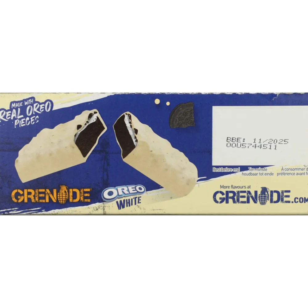 Discount Protein Bars Oreo White 12 x 60 gr Snacks|Sportvoeding & Drank