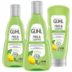 Conditioner|Shampoo<Guhl Fris & Luchtig - Shampoo 2 x 250 ml & Conditioner 1 x 200 ml - Pakket