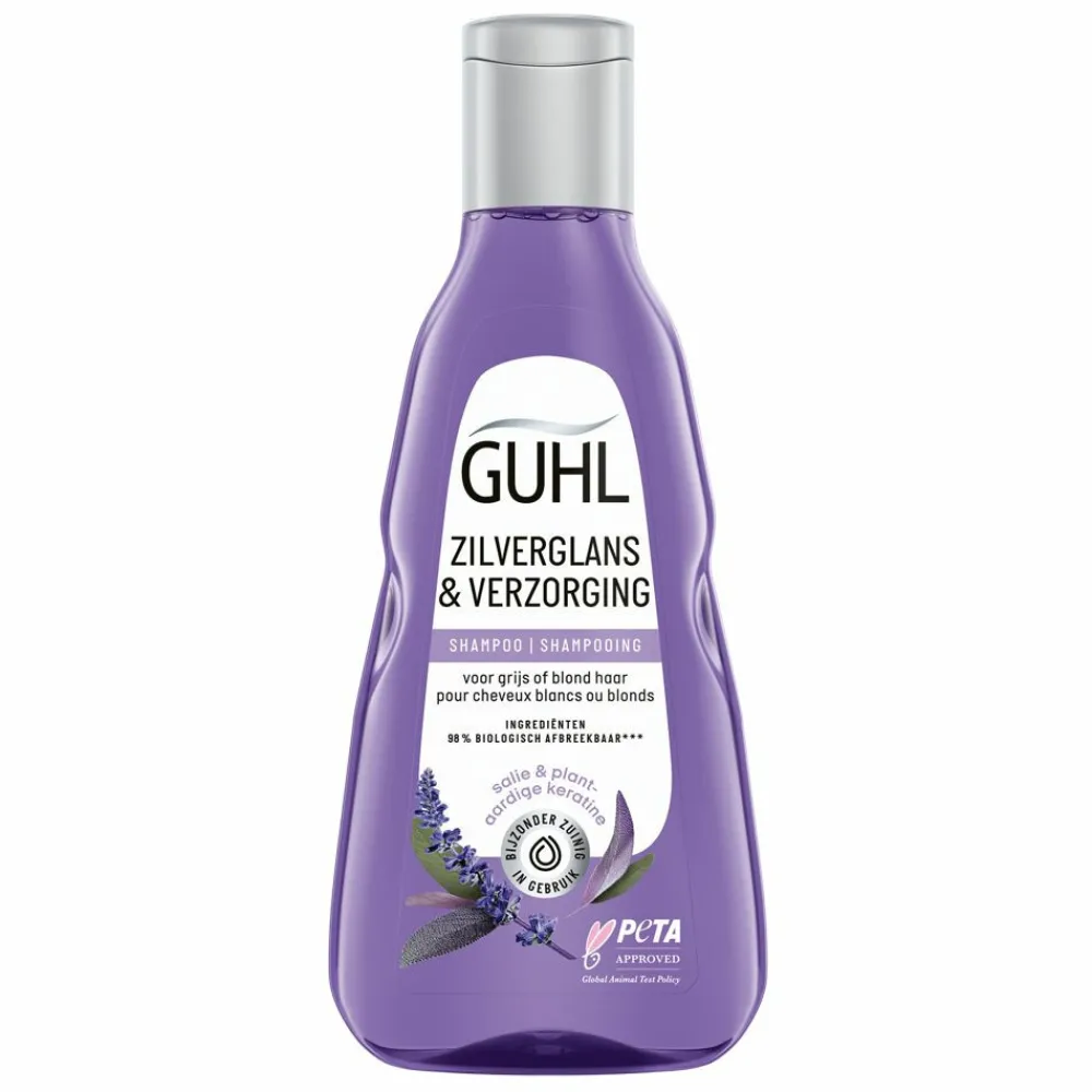 Shampoo<Guhl Zilverglans & Verzorging Shampoo 250 ml