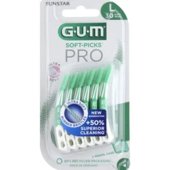 Flossen & Ragen<GUM Soft-Picks PRO Large 30 stuks