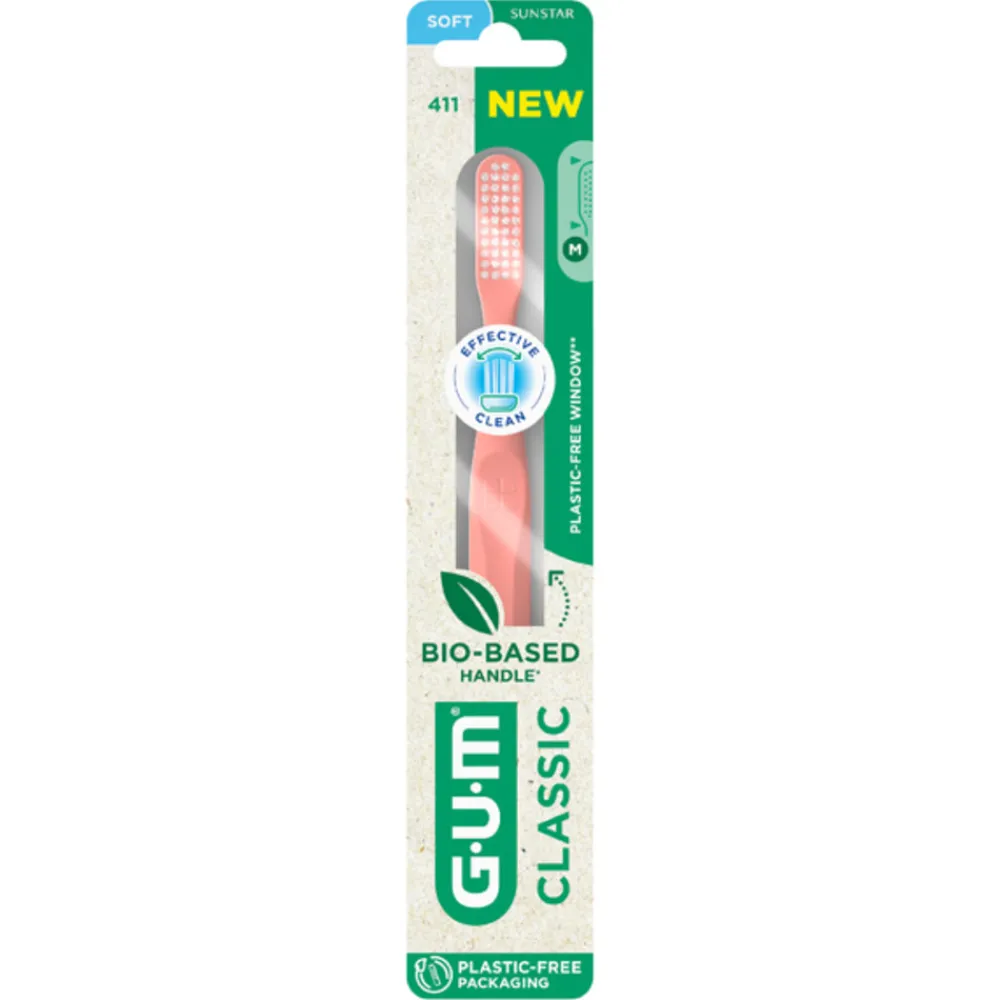 Tandenborstels<GUM Tandenborstel Classic Soft Medium