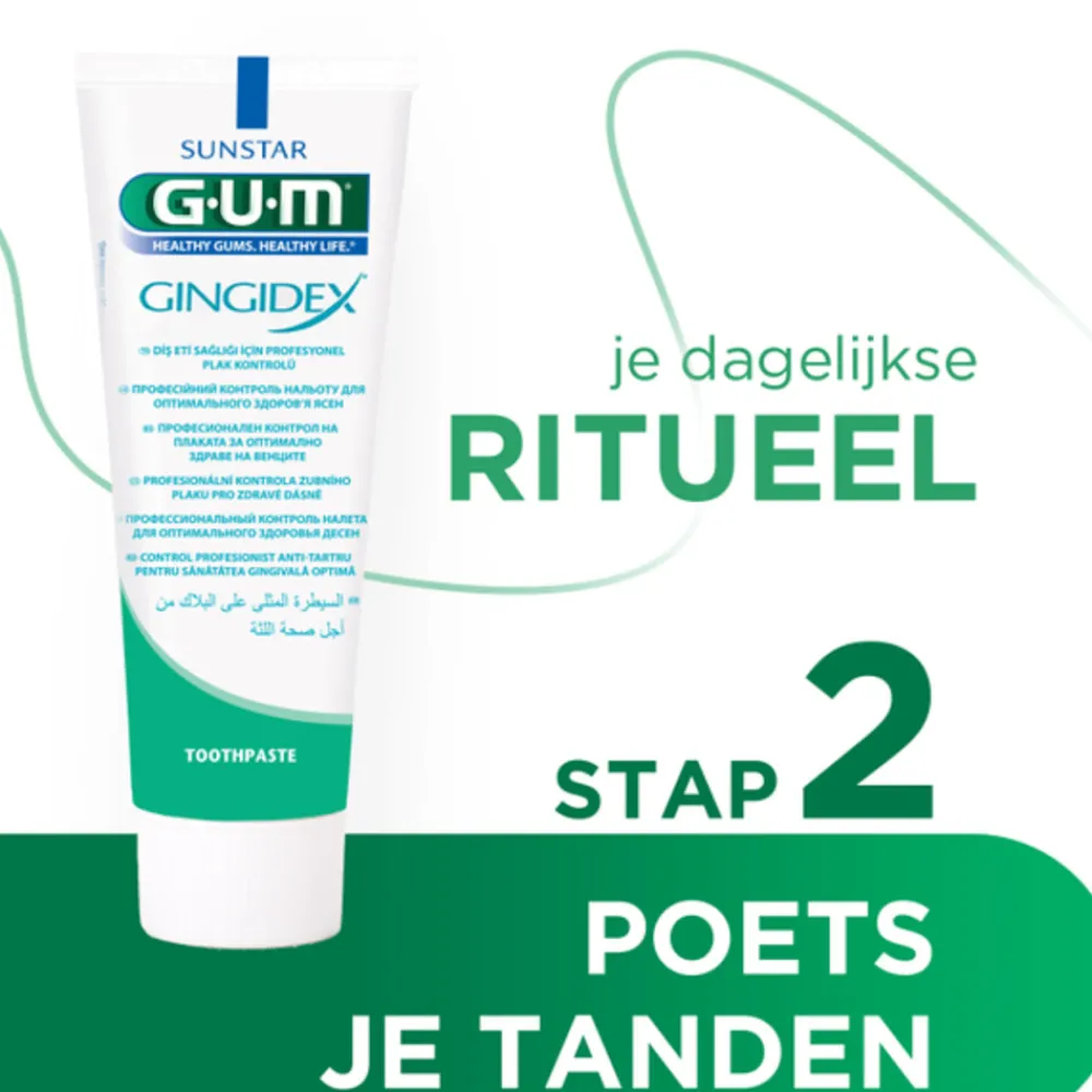 Tandpasta Gingidex Dentifrice 75 ml^GUM New