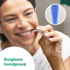 Flossen & Ragen<GUM Trav-Ler Ragers Paars 1.2mm 6 stuks