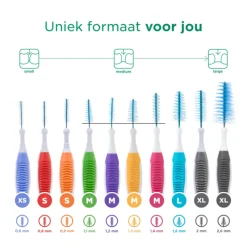 Flossen & Ragen<GUM Trav-Ler Ragers Rood 0.8mm 6 stuks