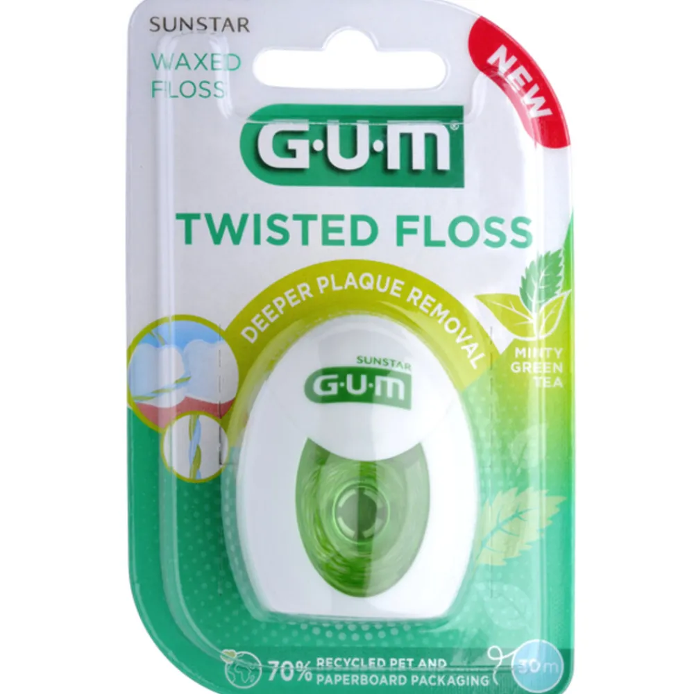 Flossen & Ragen<GUM Twisted Floss 30 meter