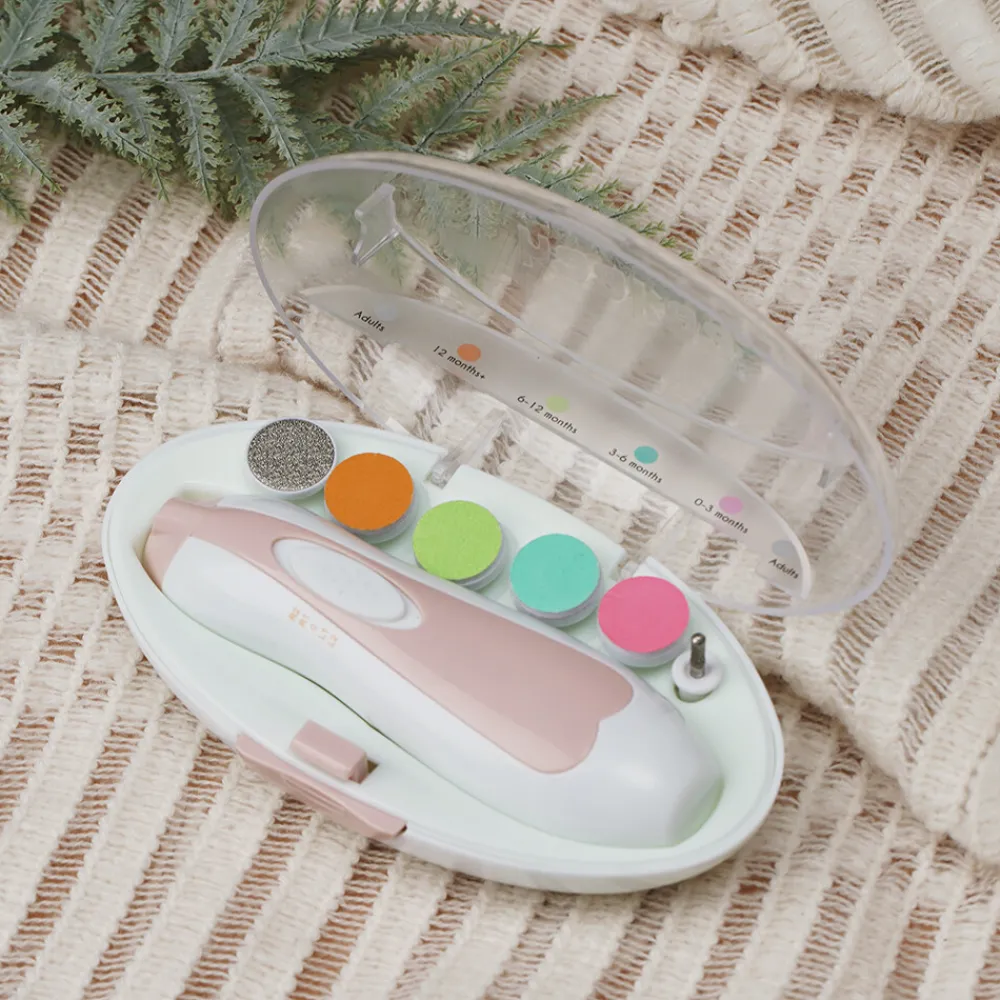 Baby Nagelverzorgingsset Roze 0+ mnd^Haakaa Sale