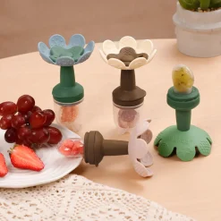 Best Flower Fresh Food Feeder Fruitspeen Pea green Servies & Drinkbekers