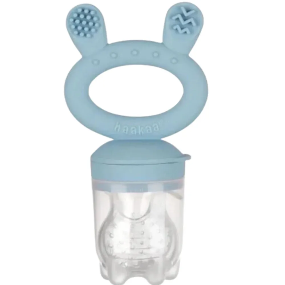 Servies & Drinkbekers<Haakaa Fresh Food Feeder Fruitspeen Sky blue