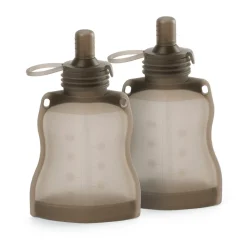 Servies & Drinkbekers<Haakaa Yummy Pouch Knijpzakken Food Grade siliconen 130 ml 2 stuks