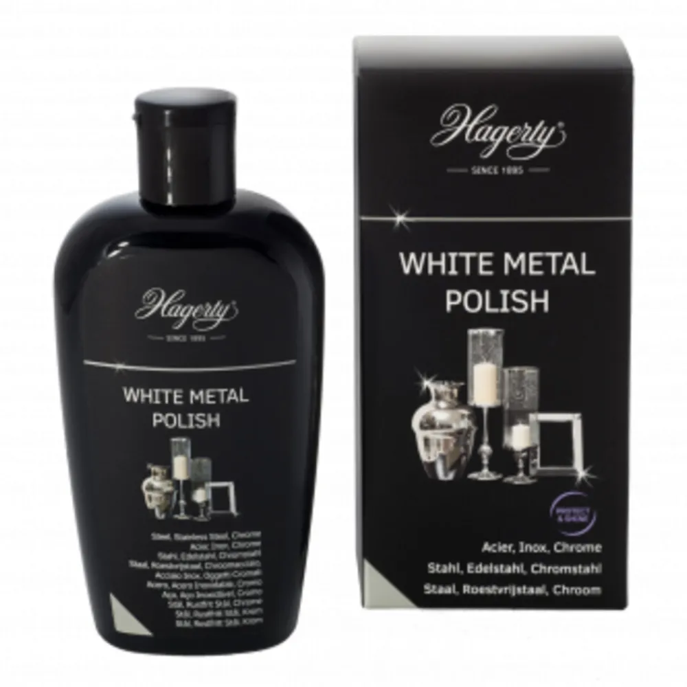 Clearance Poets voor Staal, RVS en Chrome White Metal Polish 250 ml Speciaal Reinigers