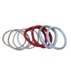 Elastieken Goud, Zilver en Rood 8 stuks^Hair Mode Hot