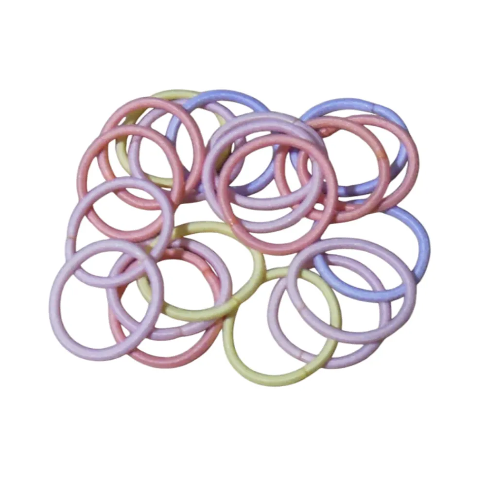 Accessoires<Hair Mode Endless Elastieken Kids Mini Pastel 20 stuks