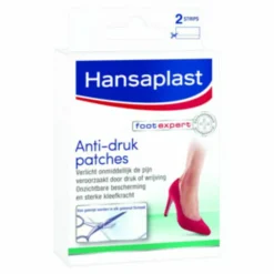 Pleisters|Voetverzorging<Hansaplast Anti-Druk Patches 2 stuks