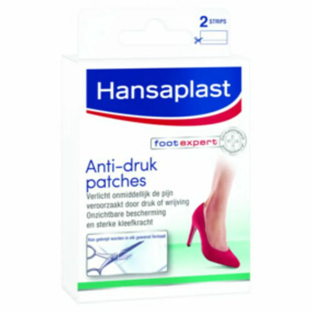 Pleisters|Voetverzorging<Hansaplast Anti-Druk Patches 2 stuks