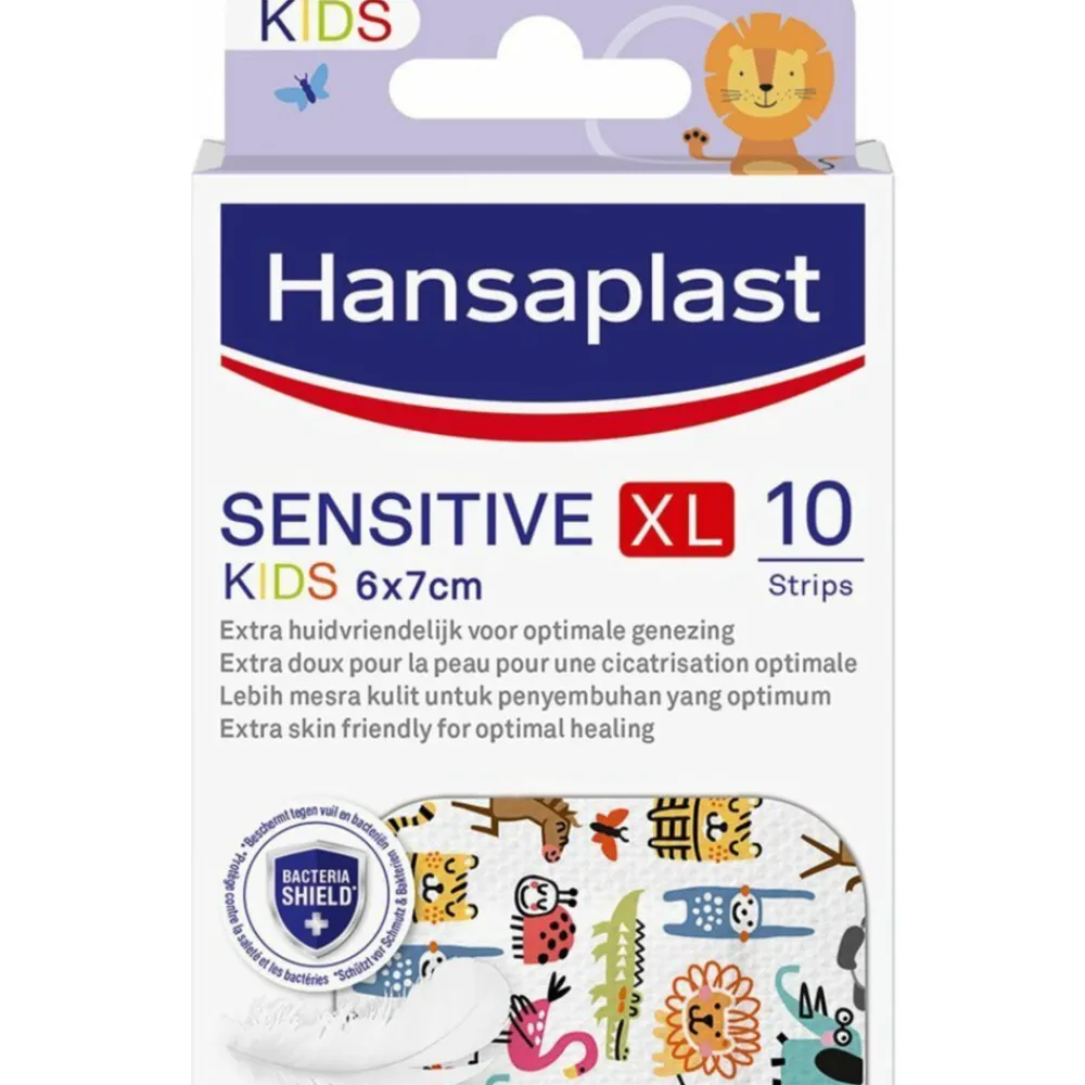 Pleisters<Hansaplast Pleisters Senstive Kids XL 10 stuks
