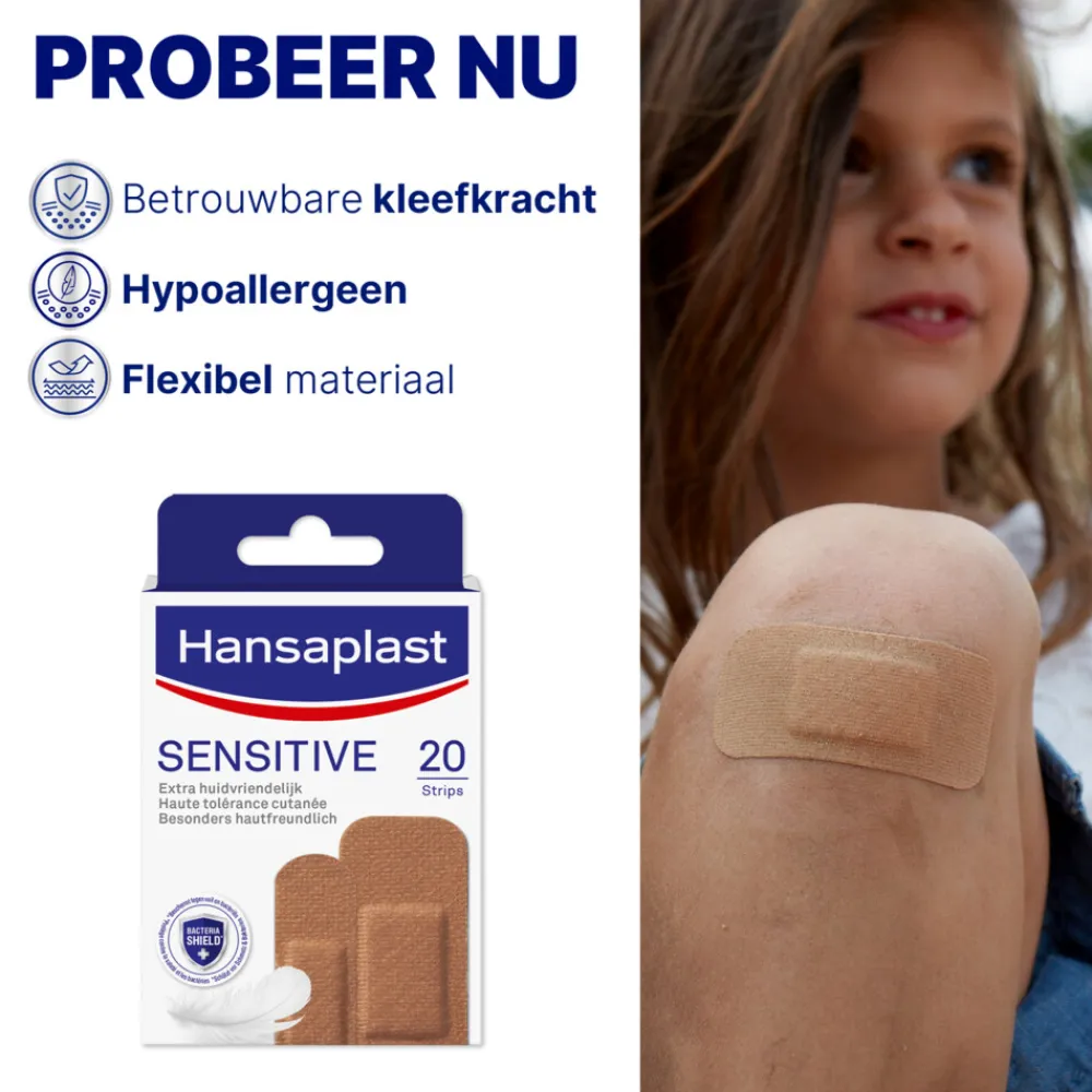 Online Sensitive Pleister Medium 20 stuks Pleisters