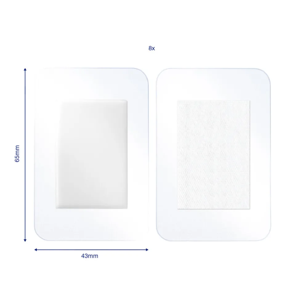 Pleisters<Hansaplast Snelle Wondgenezing Groot 8 stuks