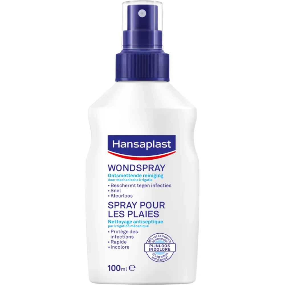 Wondverzorging|Desinfectie<Hansaplast Wondspray 100 ml