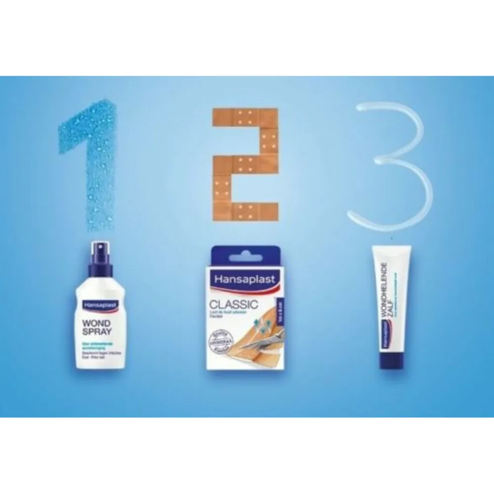 Wondverzorging|Desinfectie<Hansaplast Wondspray 100 ml