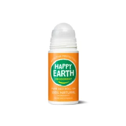 100% Natuurlijke Deodorant Roll-On Rose Petitgrain 75 ml^Happy Earth Online