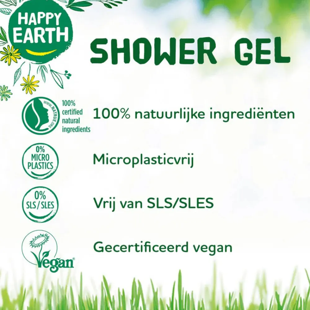 100% Natuurlijke Douchegel Lemon Sandalwood 300 ml Bad & Douche