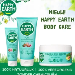 Handverzorging<Happy Earth Handcréme 100% Natuurlijk 75 ml