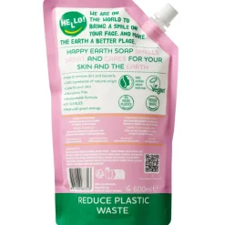 Handverzorging<Happy Earth Handzeep Navulling Lavender Ylang 100% Natuurlijk 600 ml