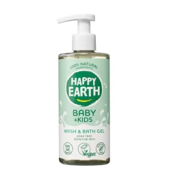 Wasgel 100% Natuurlijk Baby & Kids 300 ml^Happy Earth Clearance