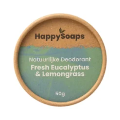 Natuurlijke Deodorant Eucalyptus en Citroengras 50 gr^HappySoaps Discount