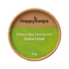 Deodorant<HappySoaps Natuurlijke Deodorant Kokos En Limoen 50 gr