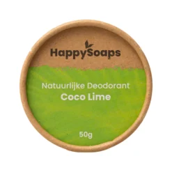 Deodorant<HappySoaps Natuurlijke Deodorant Kokos En Limoen 50 gr