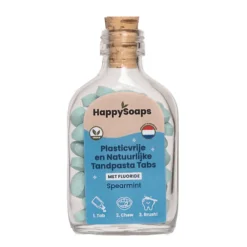 Tandpasta Tabs met Fluoride Spearmint 130 gr^HappySoaps Discount