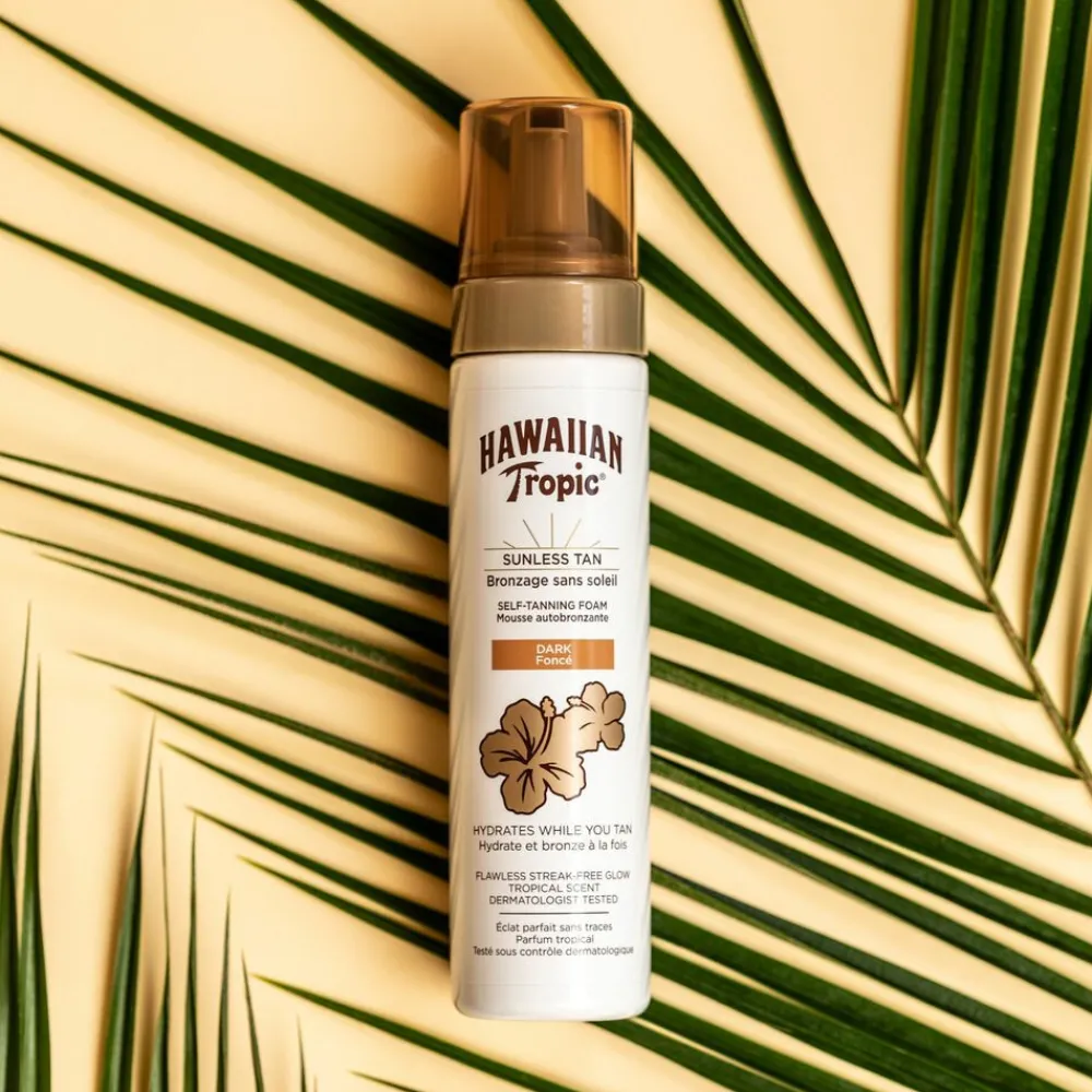 Sunless Tan Foam Dark 200 ml^Hawaiian Tropic Hot