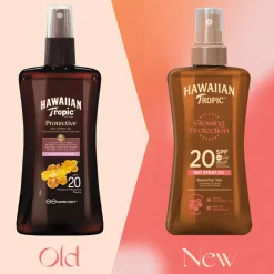Zonbescherming<Hawaiian Tropic Zonneolie Protective Dry Spray SPF 20 200 ml