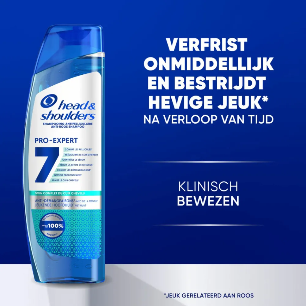 Shampoo<Head & Shoulders Shampoo Pro-Expert 7 Jeukende Hoofdhuid 250 ml