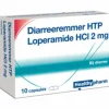 Diarreeremmer HTP Loperamide HCl 2 mg 10 capsules^Healthypharm Clearance