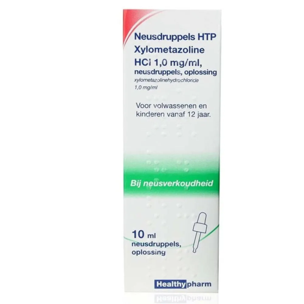 Neusdruppels 1 mg/ml Xylometazoline 10 ml^Healthypharm Outlet