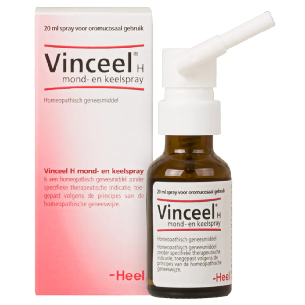 Clearance Vinceel H Mond&Keelspray 20 ml Homeopathische Geneesmiddelen Complex