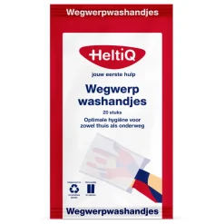 Wegwerpwashandjes 20 stuks^HeltiQ Hot