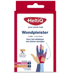 Pleisters<HeltiQ Wondpleister 6 cm
