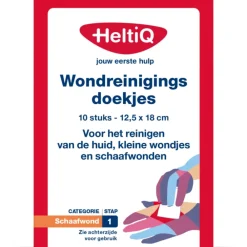 Wondreinigingsdoekjes 10 stuks^HeltiQ Best