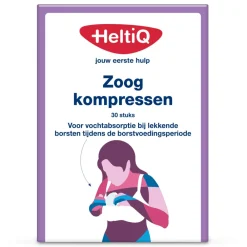 Online Zoogkompressen Wit 30 stuks Borstvoeding