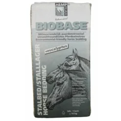 Paard<Hempflax Paardenstrooisel Biobase 14 kg