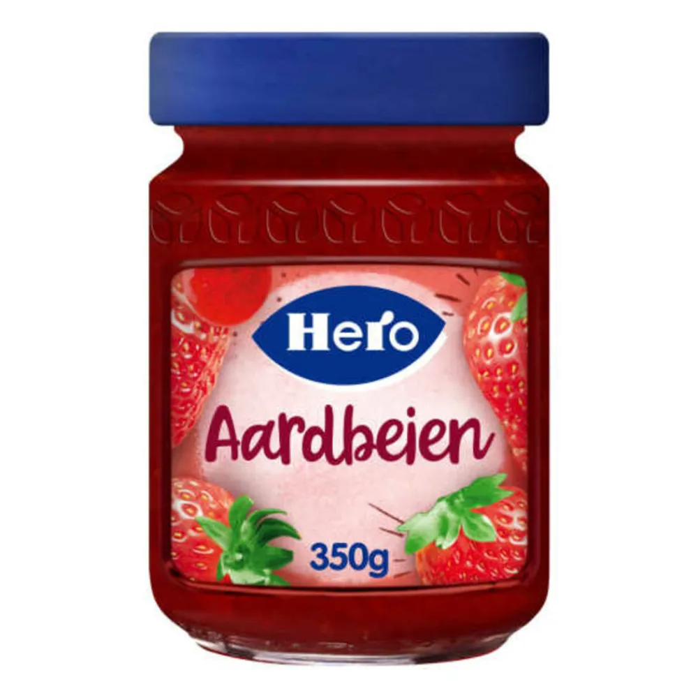 Fruitspread Aardbeien 350 gr^Hero Discount