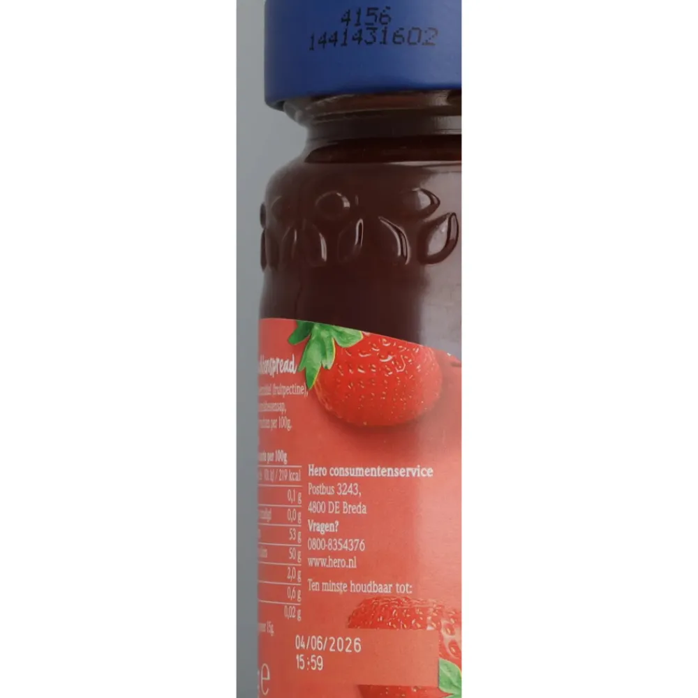 Fruitspread Aardbeien 350 gr^Hero Discount