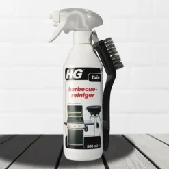 Barbecue|Keukenartikelen<HG BBQ Reiniger met BBQ Borstel 500 ml