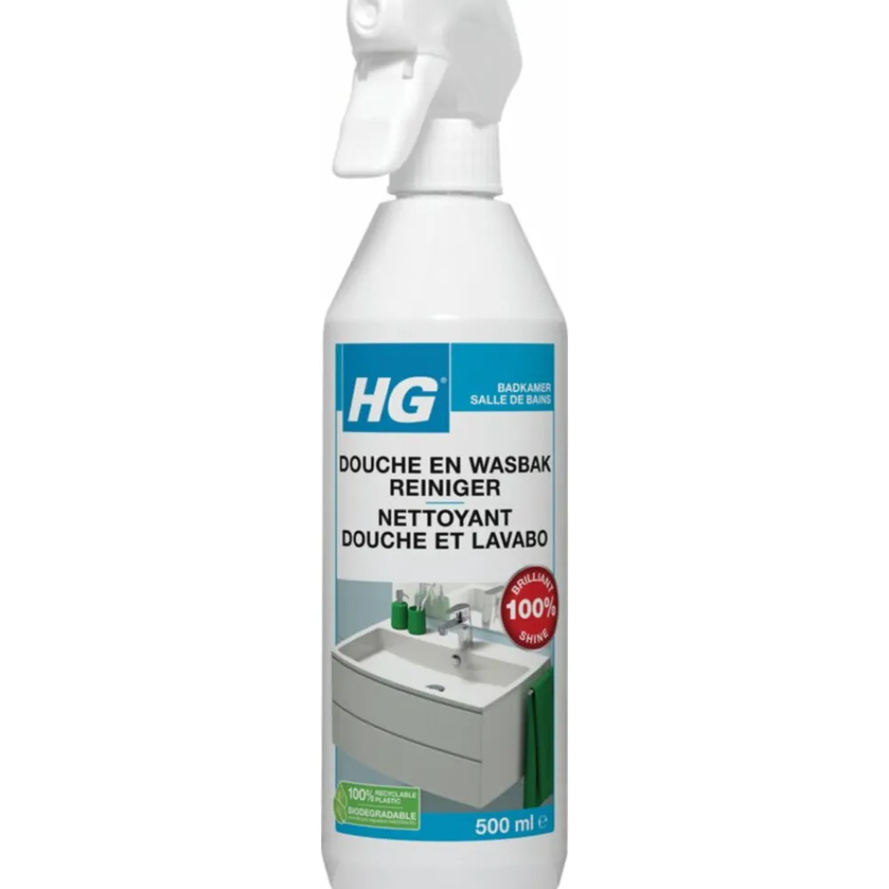 Badkamerartikelen<HG Douche en Wasbakreiniger Alledag 500 ml