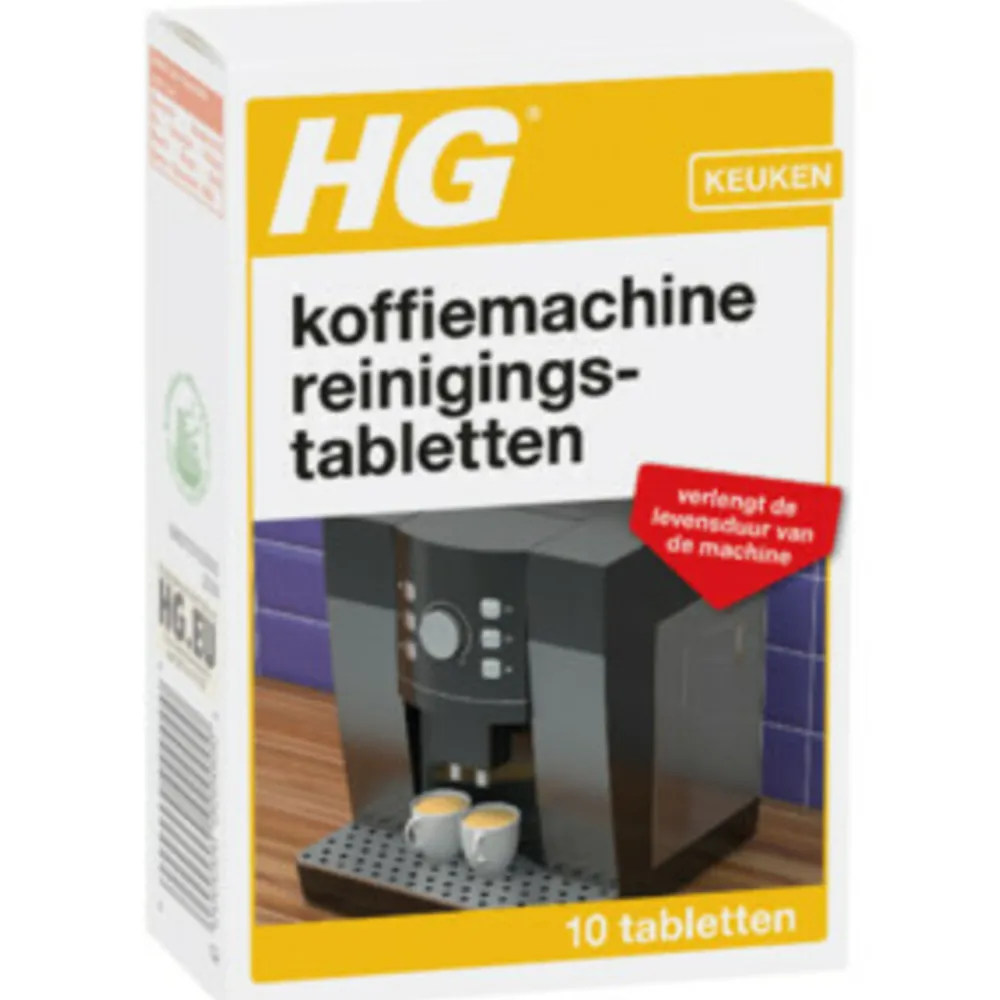 Koffiemachine Reinigingstabletten 10 tabletten^HG Online